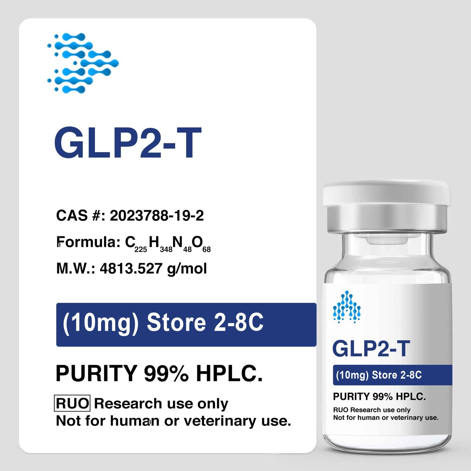 GLP-2T 10MG RUO