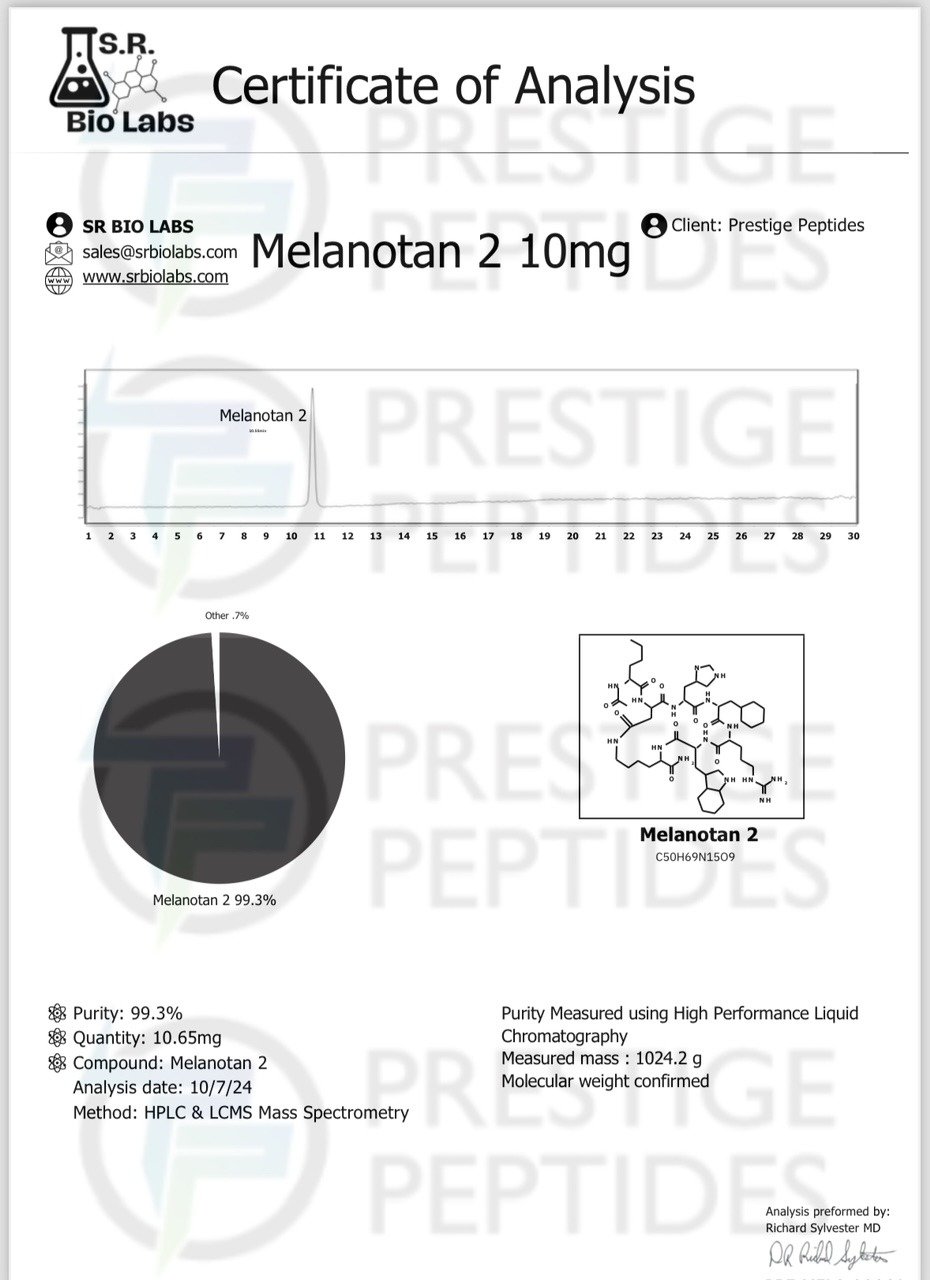 MELANOTAN 2 10MG (R&D)